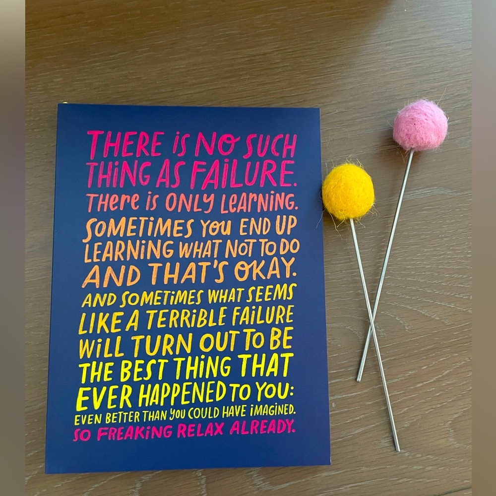 Lisa Congdon Journal There's No Such Thing As Failure Learning Mindful Self Love